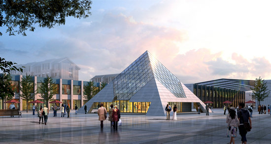 侯马金字塔网架